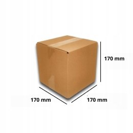 MEGA MOCNE PUDEŁKO KARTON 170x170x170 SZARE 10s BC