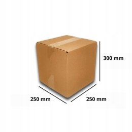 MEGA MOCNE PUDEŁKO KARTON 250x250x300 SZARE 50 EB