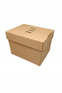PUDEŁKO BOX KARTON BURGER FRYTKI CIASTO 175x140x130 100szt sE