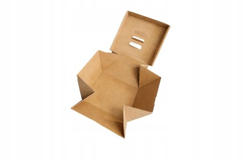 PUDEŁKO BOX KARTON BURGER FRYTKI CIASTO 175x140x130 50szt sE
