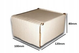 Pudełko OPAKOWANIE KARTON 120x100x80 BIAŁE 50szt E
