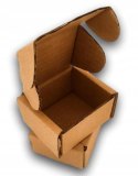 Pudełko OPAKOWANIE KARTON 120x100x80 SZARE 10szt E
