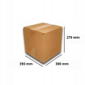 PUDEŁKO OPAKOWANIE KARTON 350x300x270 SZARE 100szt BC