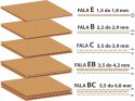 MEGA MOCNE PUDEŁKO KARTON 310x260x165 SZARE 20s BC