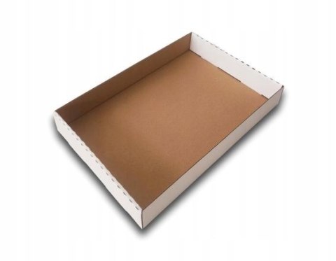 TACKA TEKTUROWA na CIASTKA PĄCZKI 260x175x40 BIAŁE 50szt E