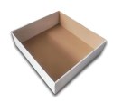 TACKA TEKTUROWA na CIASTKA PĄCZKI 345x320x105 BIAŁE 50szt B