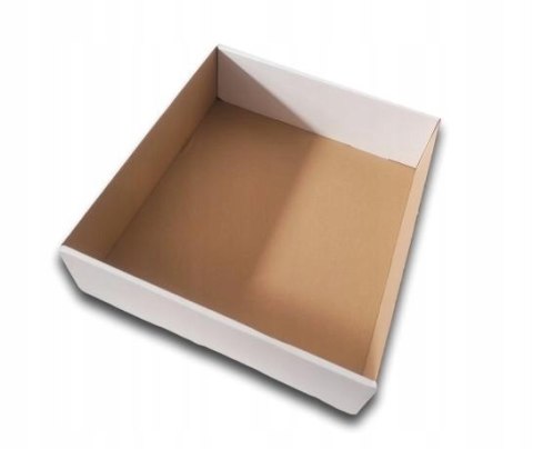 TACKA TEKTUROWA na CIASTKA PĄCZKI 345x320x105 BIAŁE 50szt B TACKA TEKTUROWA na CIASTKA PĄCZKI 345x320x105 BIAŁE 50szt B