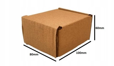 Pudełko OPAKOWANIE KARTON 100x80x60 SZARE 25szt B Pudełko OPAKOWANIE KARTON 100x80x60 SZARE 25szt B