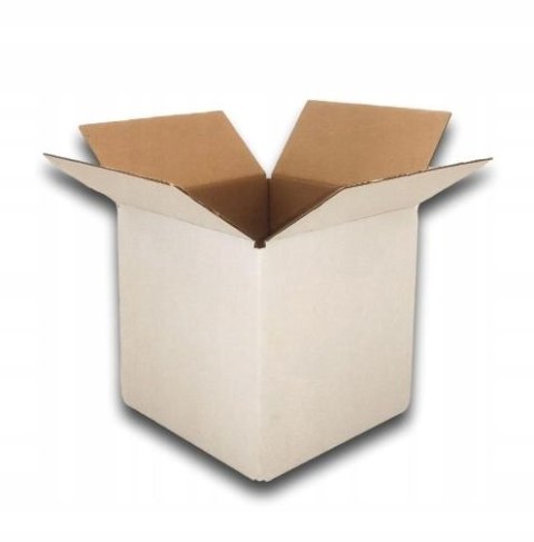 PUDEŁKO OPAKOWANIE KARTON 130x130x130 BIAŁE 100szt B PUDEŁKO OPAKOWANIE KARTON 130x130x130 BIAŁE 100szt B