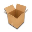 PUDEŁKO OPAKOWANIE KARTON 140x140x140 SZARE 100szt E
